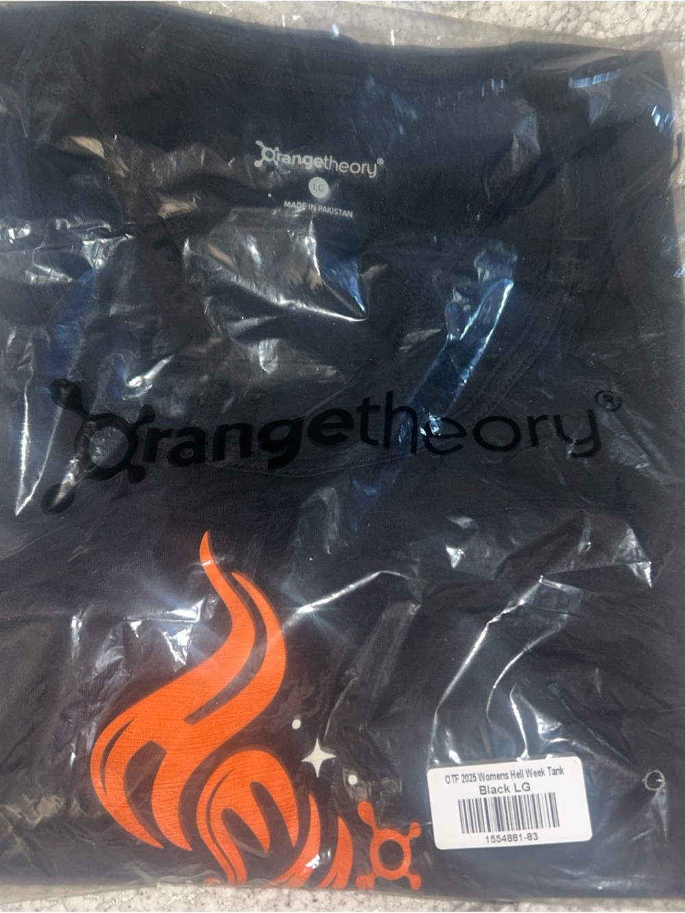 Orange Theory Hell Week 2025 Tank Adult Extra Large